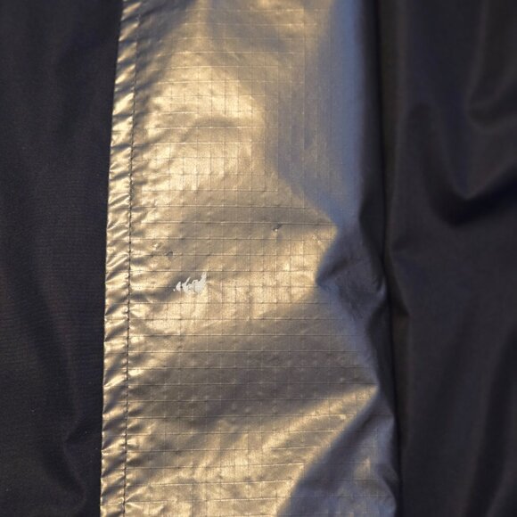 Polo Sport Men's Vintage Snowboard Jacket Black w/ Silver Striped Sleeves XL - Picture 7 of 11